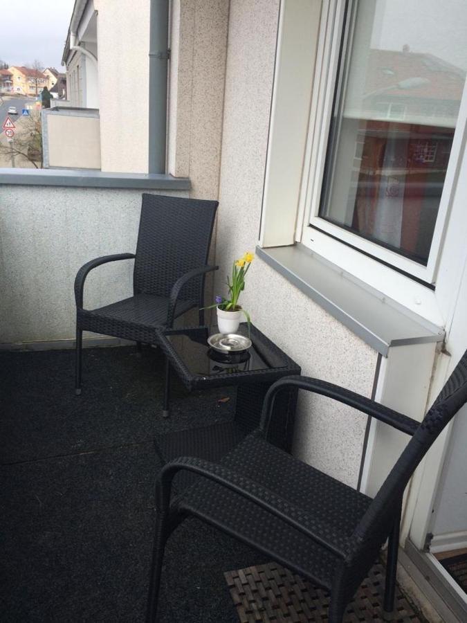 Ingrids Ferienwohnung mit Balkon in Thiede nähe See Salzgitter Exterior foto